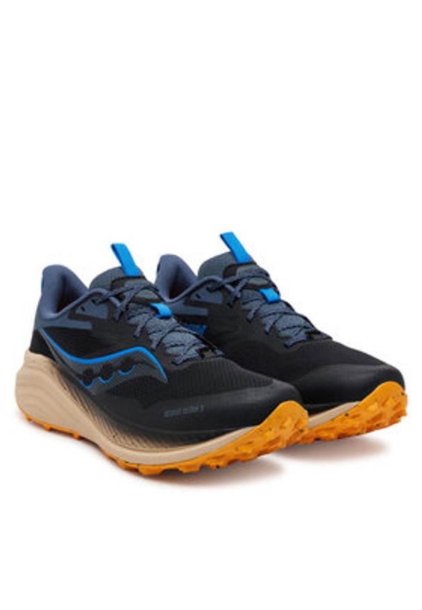 Saucony Buty do biegania Xodus Ultra 3 S20914 Czarny. Kolor: czarny. Materiał: materiał