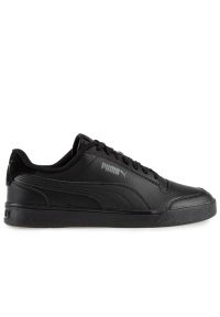 Buty Puma Shuffle 30966821 - czarne. Kolor: czarny. Materiał: guma, zamsz, syntetyk, skóra. Szerokość cholewki: normalna