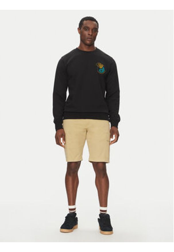 Quiksilver Bluza EQYFT05055 Czarny Regular Fit. Kolor: czarny. Materiał: syntetyk