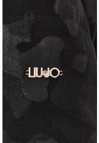 Liu Jo Kurtka damska kolor czarny zimowa. Okazja: na co dzień. Kolor: czarny. Materiał: tkanina. Sezon: zima. Styl: casual #5