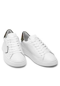 Philippe Model Sneakersy Temple Low BTLU VC01 Biały. Kolor: biały. Materiał: skóra #4