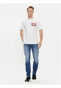 Replay T-Shirt M6765.000.22662 Biały Regular Fit. Kolor: biały. Materiał: bawełna #8