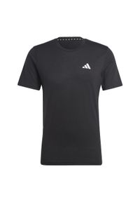 Adidas - Train Essentials Feelready Training Tee. Kolor: czarny, wielokolorowy, biały. Materiał: materiał