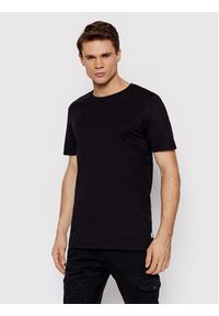 Jack & Jones - Jack&Jones Komplet 2 t-shirtów Basic Crew Neck 12133913 Czarny Regular Fit. Kolor: czarny. Materiał: bawełna