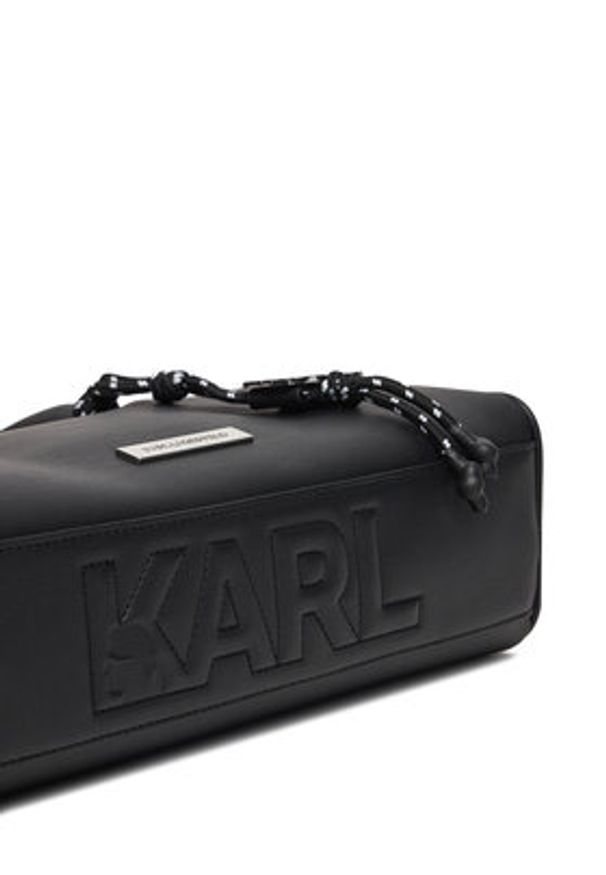 Karl Lagerfeld - KARL LAGERFELD Torebka B1W30005 Czarny. Kolor: czarny. Materiał: skórzane