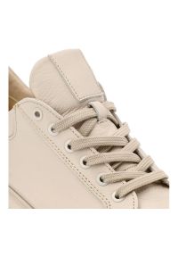 Beżowe Sneakersy Armodo Buty Na Platformie. Okazja: na spacer. Kolor: beżowy. Obcas: na platformie. Wysokość obcasa: średni. Sport: turystyka piesza #9