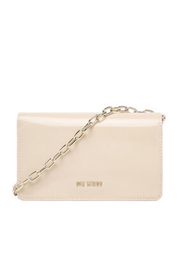 Eva Minge Torebka EO-ANGEL-LDA8639 Écru. Kolor: kremowy. Materiał: skórzane