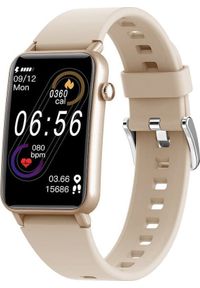 Smartwatch Kumi U3 Beżowy (KU-U3/GD). Rodzaj zegarka: smartwatch. Kolor: beżowy #1