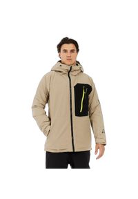 Kurtka narciarska Protest West. Kolor: wielokolorowy, beżowy, brązowy. Sezon: zima. Sport: narciarstwo #1