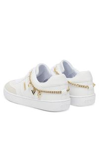 Guess Sneakersy FLTNAO LEA12 Biały. Kolor: biały. Materiał: skóra #3