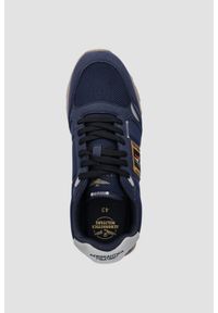 Aeronautica Militare - AERONAUTICA MILITARE Granatowe sneakersy męskie, Rozmiar 45. Okazja: na co dzień. Kolor: niebieski. Materiał: materiał #6