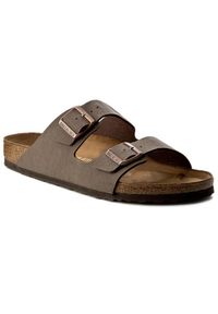 Klapki Birkenstock. Kolor: brązowy #1