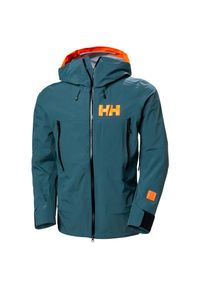 Kurtka narciarska Helly Hansen Sogn Shell 2.0. Kolor: zielony. Sezon: zima. Sport: narciarstwo #1
