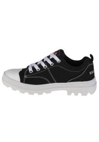 skechers - Buty do chodzenia dziewczęce, Skechers Roadies-True Roots. Zapięcie: sznurówki. Kolor: czarny. Materiał: materiał, tkanina. Szerokość cholewki: normalna. Sport: turystyka piesza