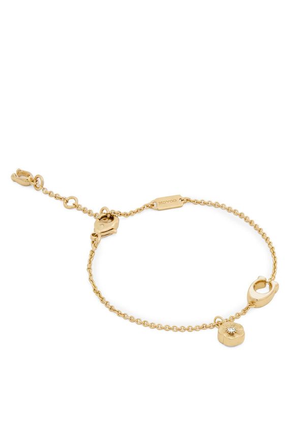 Bransoletka Coach. Materiał: złote. Kolor: złoty