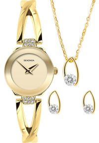 Zegarek Sekonda Zegarek damski Sekonda 49033 złoty. Kolor: złoty #1
