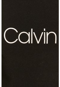Calvin Klein - Bluza bawełniana K20K202157. Okazja: na co dzień. Kolor: czarny. Materiał: bawełna. Długość rękawa: długi rękaw. Długość: długie. Wzór: nadruk. Styl: casual #5
