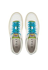 D.A.T.E. Sneakersy Torneo M421-T8-CO Biały. Kolor: biały. Materiał: skóra