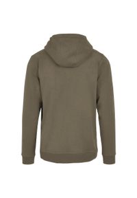BUILD YOUR BRAND - Bluza Z Kapturem Unisex Dla Dorosłych. Typ kołnierza: kaptur. Kolor: zielony