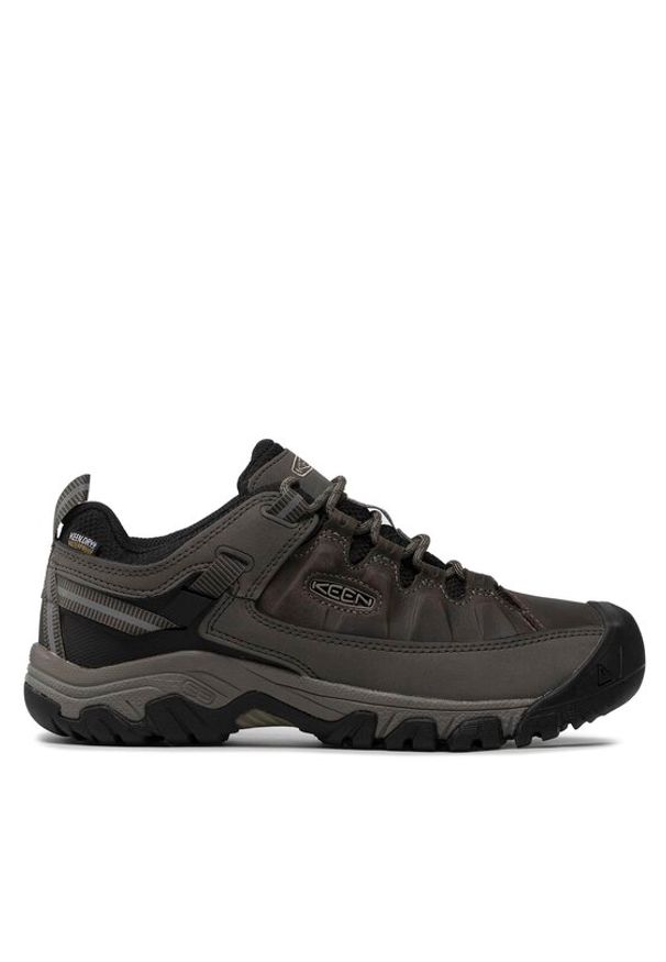 keen - Keen Trekkingi Targhee III Wp 1017783 Czarny. Kolor: czarny. Materiał: nubuk, skóra. Sport: turystyka piesza