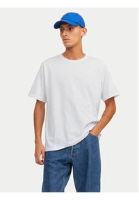 Jack & Jones - Jack&Jones Komplet 3 t-shirtów Under 12248076 Biały Standard Fit. Kolor: biały. Materiał: bawełna #5