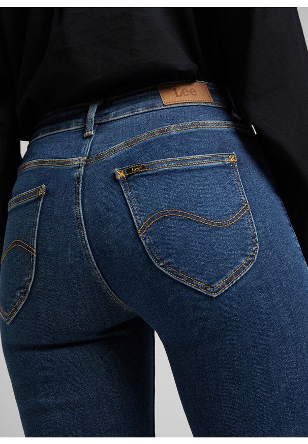 Lee - LEE DAMSKIE SPODNIE JEANSOWE LEE FOREVERFIT CLEAN RILEY L32SOVWD 112145053
