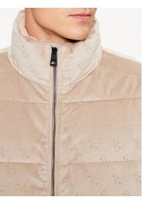 Guess Kurtka zimowa M3BL30 WFP72 Beżowy Regular Fit. Kolor: beżowy. Materiał: syntetyk. Sezon: zima #3
