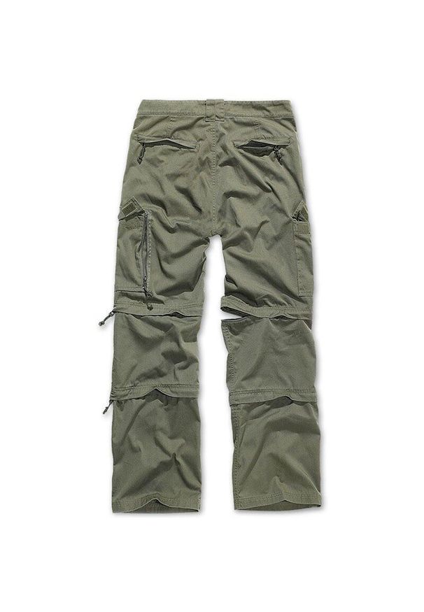 Spodnie trekkingowe męskie Brandit 3w1 Savannah Olive. Kolor: zielony. Sport: turystyka piesza