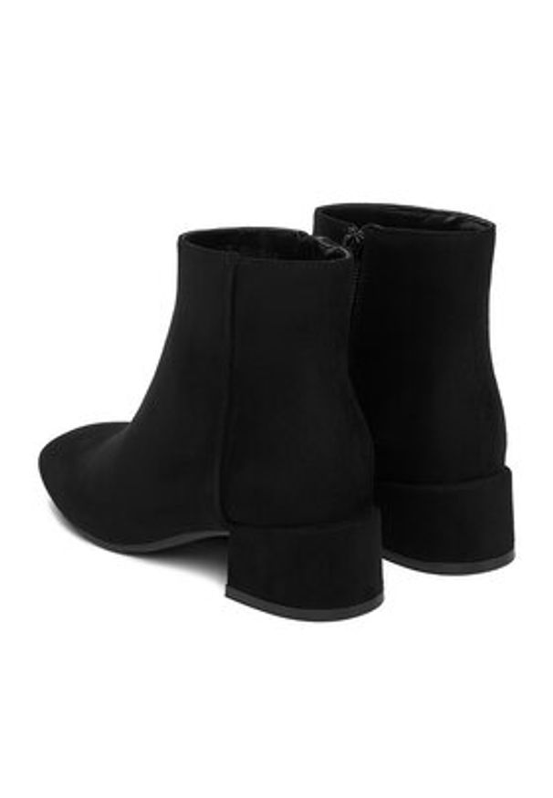 Clara Barson Botki CEO-CD24038-4 Czarny. Kolor: czarny. Materiał: materiał