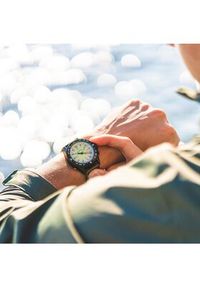 Timex Zegarek Tide-Temp-Compass 43mm Eco-Friendly Strap TW2V21800 Czarny. Kolor: czarny