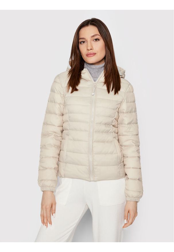 only - ONLY Kurtka zimowa Tahoe 15156569 Beżowy Regular Fit. Kolor: beżowy. Materiał: syntetyk. Sezon: zima
