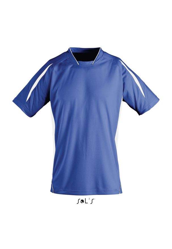 SOL'S - Koszulka dziecięca Sol's Maracana 2 Ssl. Kolor: wielokolorowy, niebieski, biały. Sport: piłka nożna