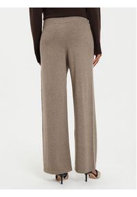 Weekend Max Mara Spodnie materiałowe Tennis 2425336012 Beżowy Regular Fit. Kolor: beżowy. Materiał: wełna #3