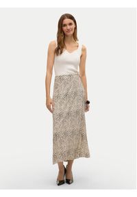 Vero Moda Top Willow 10326450 Biały Slim Fit. Kolor: biały. Materiał: wiskoza