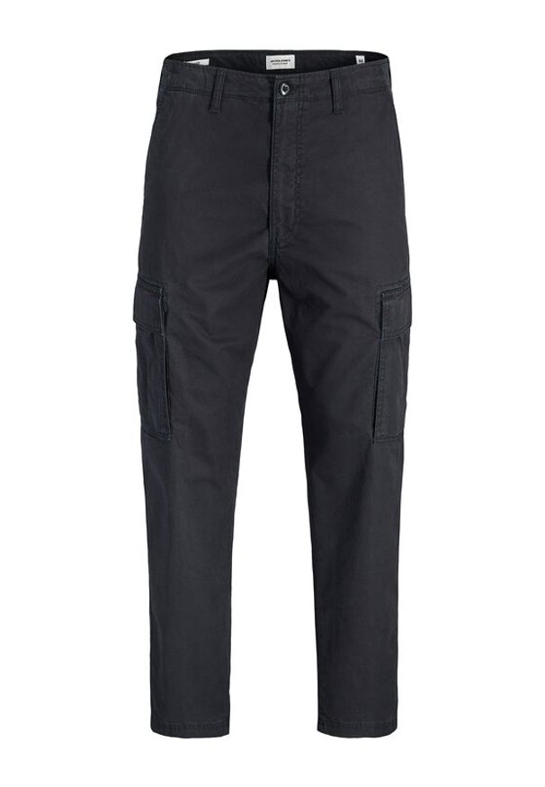 Jack & Jones Spodnie dresowe Kane Frank 12291962 Czarny Relaxed Fit. Kolor: czarny. Materiał: bawełna