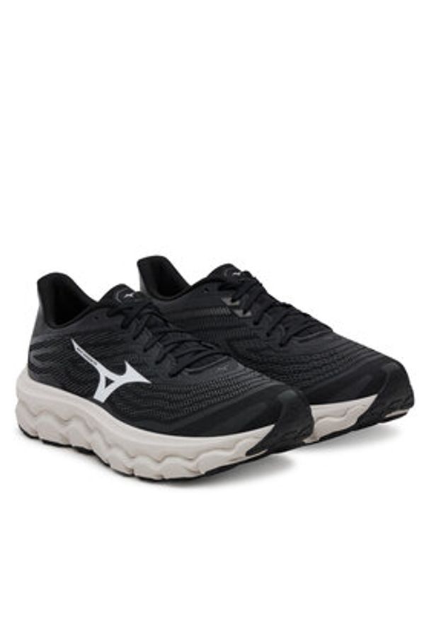 Mizuno Buty do biegania Wave Horizon 8 J1GC2526 Czarny. Kolor: czarny. Materiał: materiał. Model: Mizuno Wave