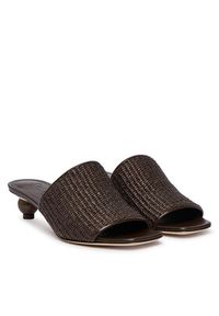 Weekend Max Mara Klapki 2615521035600 Czarny. Kolor: czarny. Materiał: materiał #4