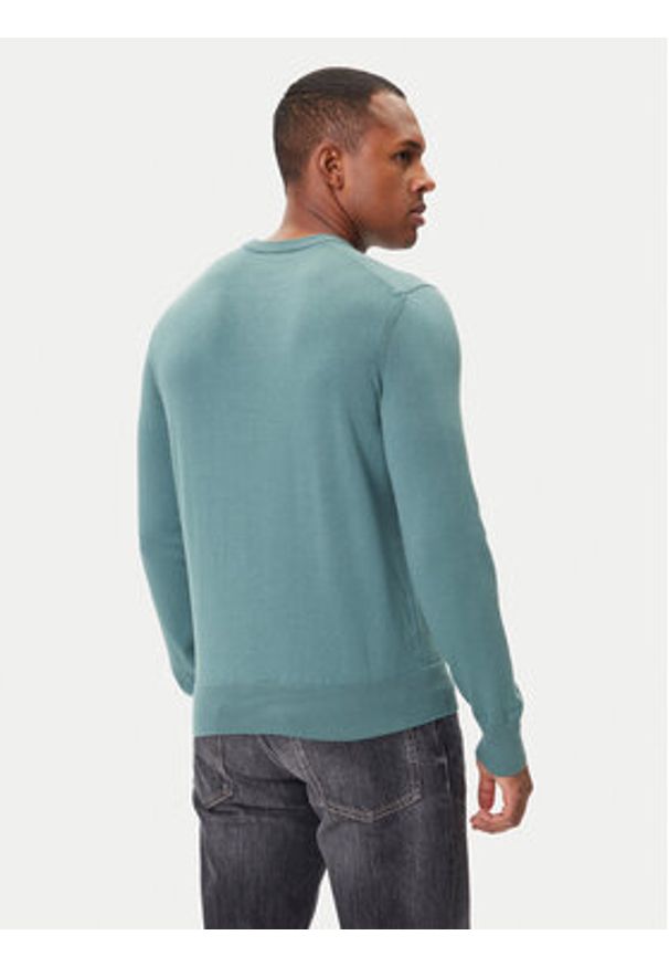 BOSS Sweter Kanovano_S 50527583 Zielony Regular Fit. Kolor: zielony. Materiał: bawełna