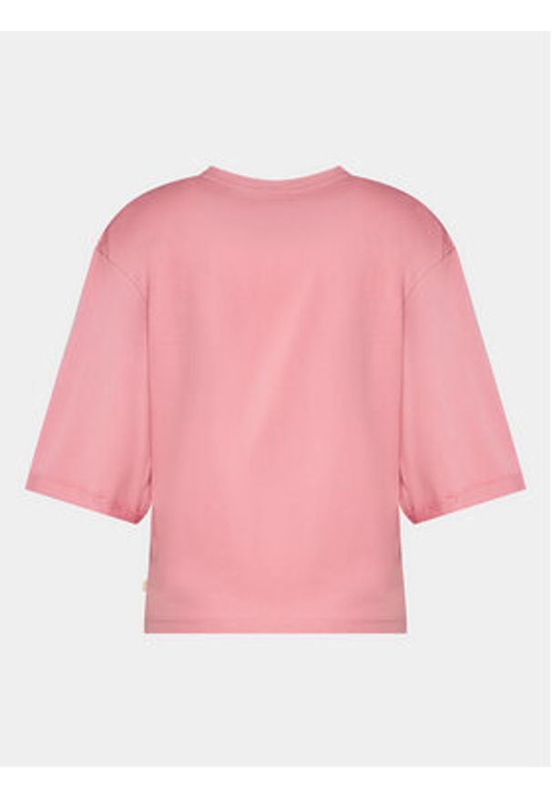 outhorn - Outhorn T-Shirt OTHAW23TTSHF0927 Różowy Regular Fit. Kolor: różowy. Materiał: bawełna