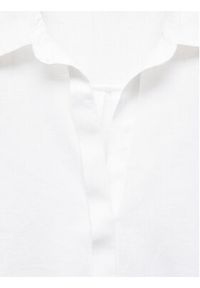mango - Mango Koszula Samara 67096314 Biały Regular Fit. Kolor: biały. Materiał: len #8