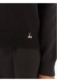 Artigli Sweter ACMA002799 Czarny Regular Fit. Kolor: czarny. Materiał: wiskoza #3