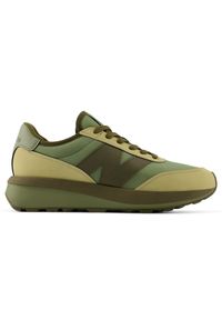 Buty unisex New Balance U370OC – zielone. Kolor: zielony. Materiał: skóra, zamsz. Szerokość cholewki: normalna. Sezon: lato #1