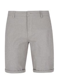 Volcano - Szorty bawełniane P-SHAD. Kolor: szary. Materiał: bawełna. Długość: krótkie. Wzór: gładki. Styl: wizytowy #1