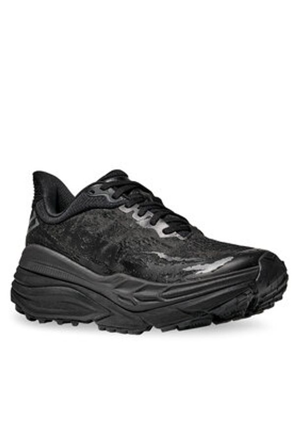 HOKA - Hoka Buty do biegania Stinson 7 1141530 Czarny. Kolor: czarny. Materiał: materiał