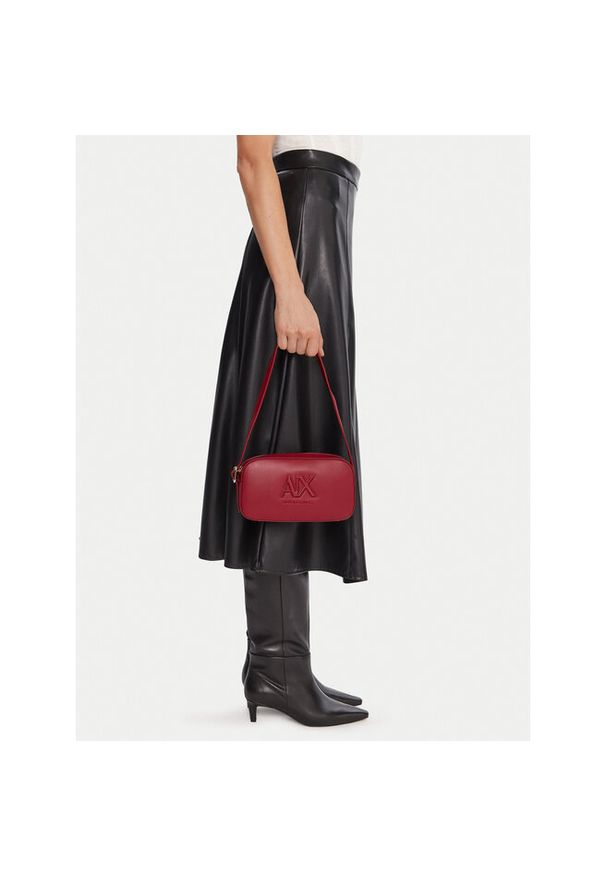 Torebka Armani Exchange. Kolor: czerwony
