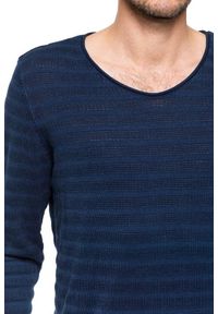 Tom Tailor - MĘSKI SWETER TOM TAILOR INDIGO SWEATER 3019542.00.12 COL. 6889. Styl: elegancki #7