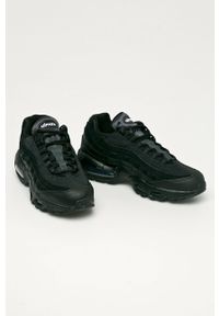 Nike Sportswear - Buty Air Max 95 Essential. Zapięcie: sznurówki. Kolor: czarny. Materiał: syntetyk, materiał, zamsz, skóra. Szerokość cholewki: normalna. Obcas: na obcasie. Model: Nike Air Max. Wysokość obcasa: średni #3