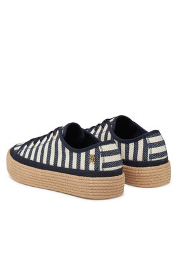 TOMMY HILFIGER - Tommy Hilfiger Espadryle FW0FW08646 Kolorowy. Materiał: materiał. Wzór: kolorowy