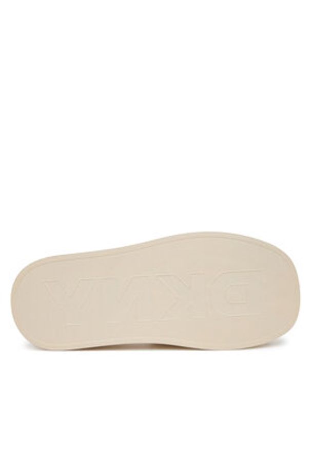 DKNY Klapki K2500541 Écru. Materiał: materiał