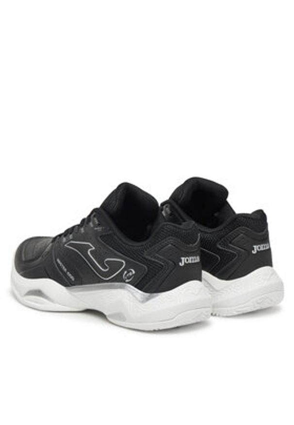 Joma Buty do tenisa Master 1000 2501 TM10LS2501C Czarny. Kolor: czarny. Materiał: skóra. Sport: tenis